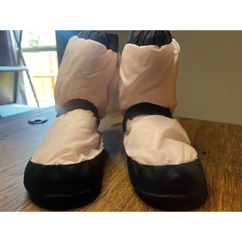 Bloch Linna & Max Warm Up Booties Dance Ballet Black Pink Size M